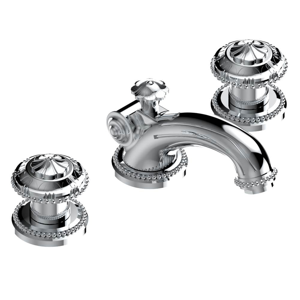 THG - Widespread lavatory set with drain - Matt Umber PVD