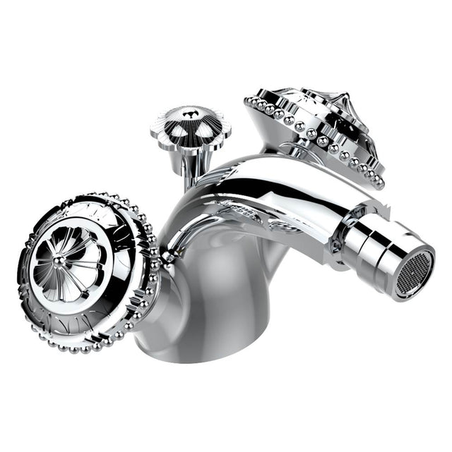 THG - Single hole bidet faucet with drain - Matt Umber PVD