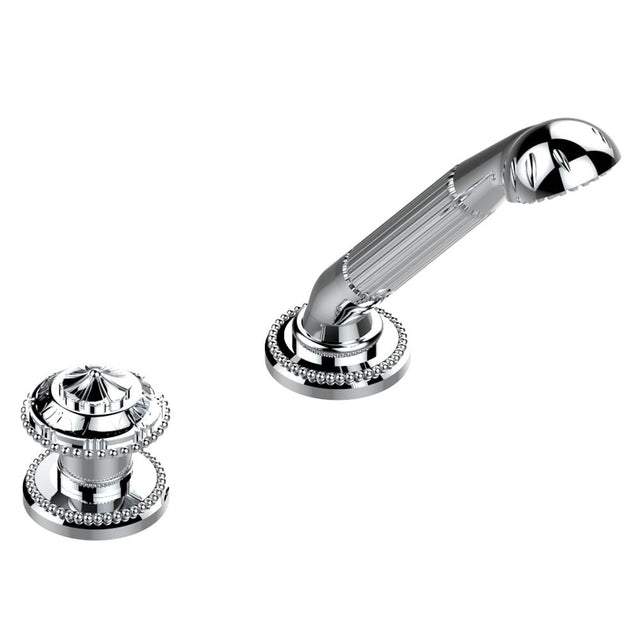 THG - Deck mounted mixer with handshower, progressive cartridge - Matt Umber PVD