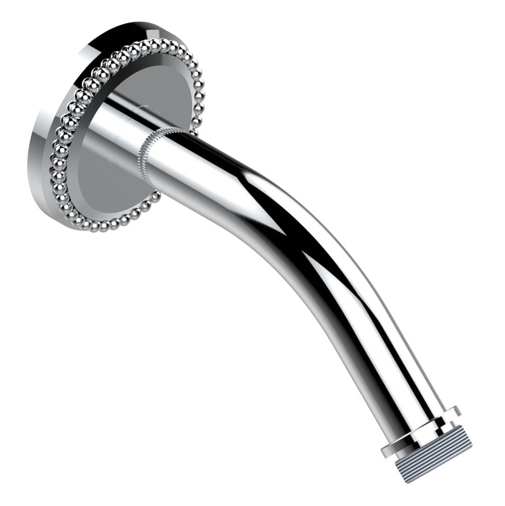 THG - Horizontal shower arm, 45°, lg: 4'' 3/4 - Matt Umber PVD