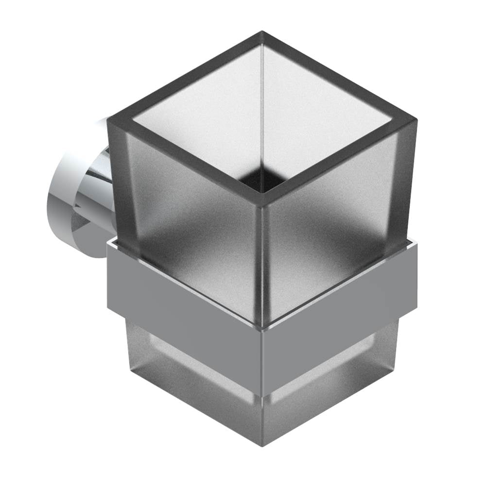 THG - Tumbler holder, wall mounted - Matt Umber PVD