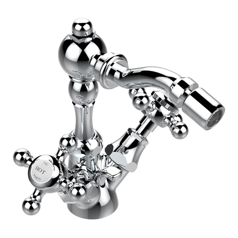 THG - Single hole bidet faucet with drain - Matt Umber PVD