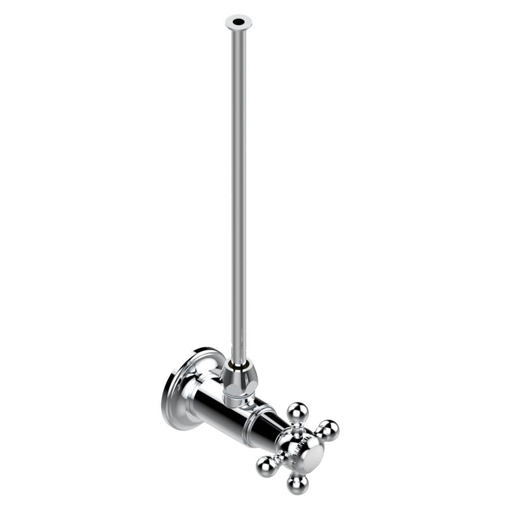 THG - Angle supply valve with 3/8'' adaptor set for toilet - Matt Umber PVD