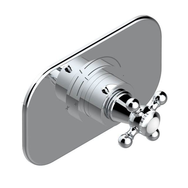 THG - Trim for THG thermostatic valve, rough part supplied with fixing box ref.5 200AE/US - Matt Umber PVD