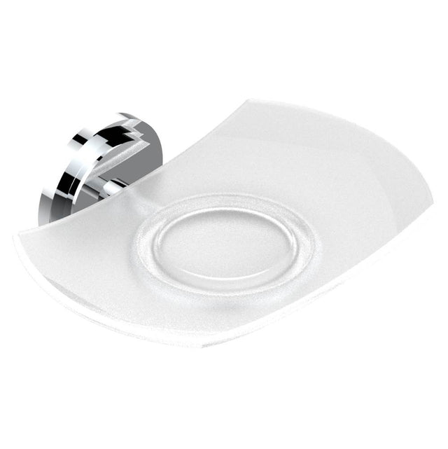 THG - Glass soap dish, wall mounted - Matt Umber PVD