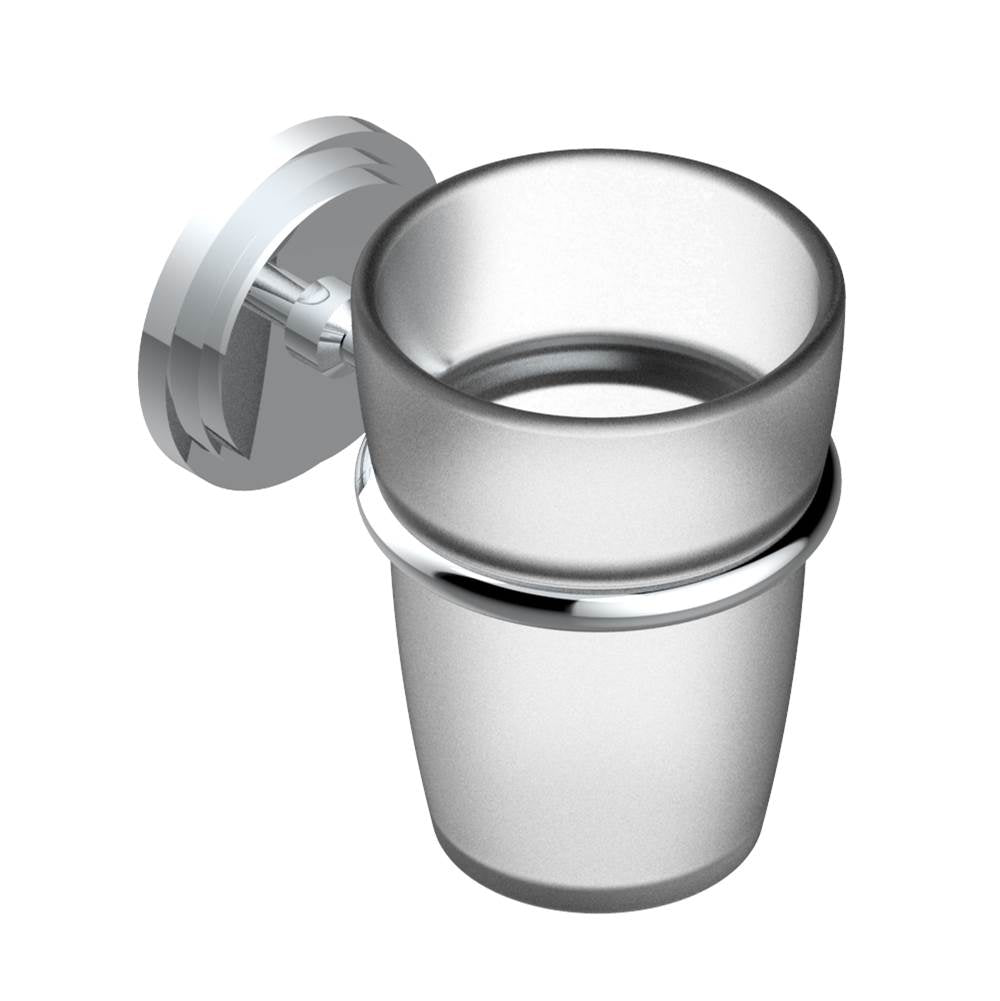 THG - Tumbler holder, wall mounted - Matt Umber PVD