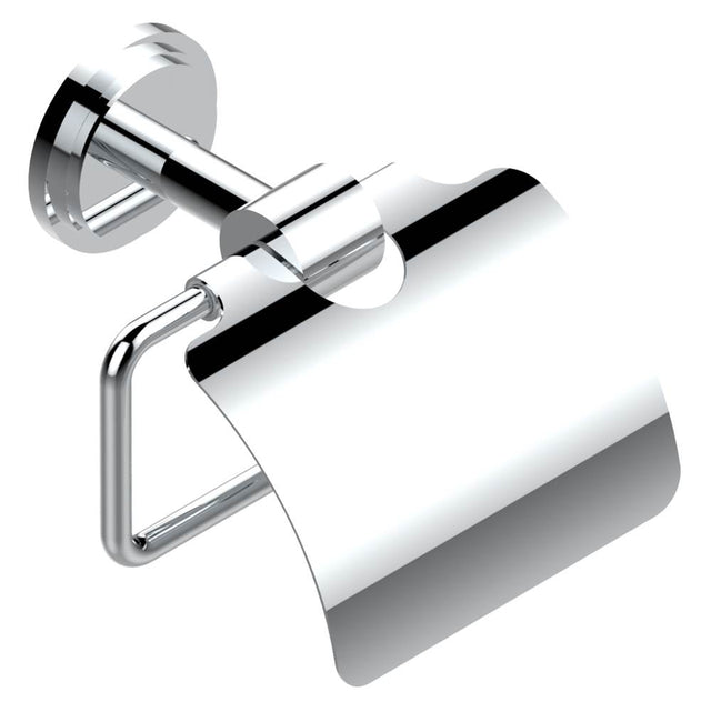 THG - Toilet paper holder, single mount with cover - Matt Umber PVD