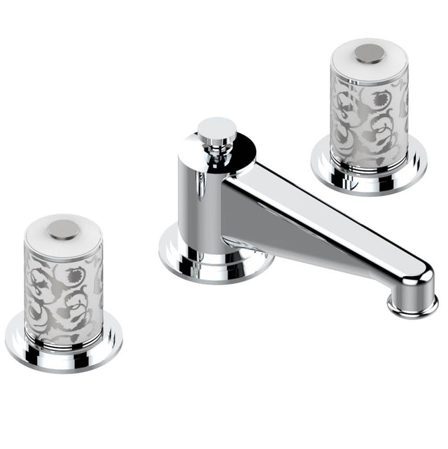 THG - Widespread lavatory set with drain - Matt Umber PVD