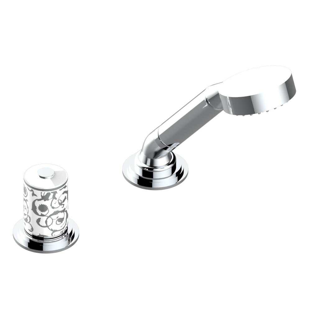THG - Deck mounted mixer with handshower, progressive cartridge - Matt Umber PVD