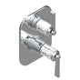 THG - Trim for thg thermostat with 2-way diverter, rough part supplied with fixing box ref. 5 500AE/US - Matt Umber PVD
