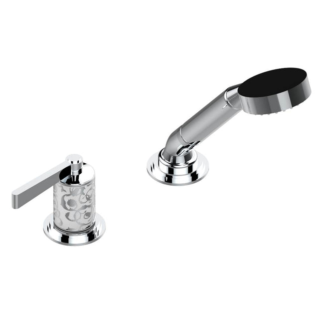 THG - Deck mounted mixer with handshower, progressive cartridge - Matt Umber PVD