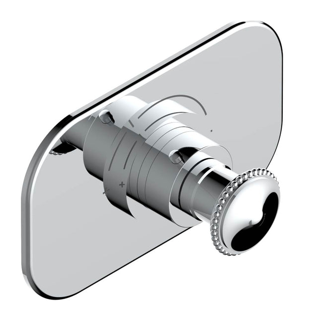 THG - Trim for THG thermostatic valve, rough part supplied with fixing box ref.5 200AE/US - Matt Umber PVD