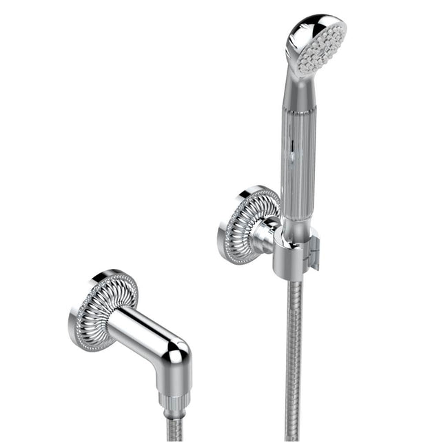 THG - Wall mounted handshower with separate fixed hook - Matt Umber PVD