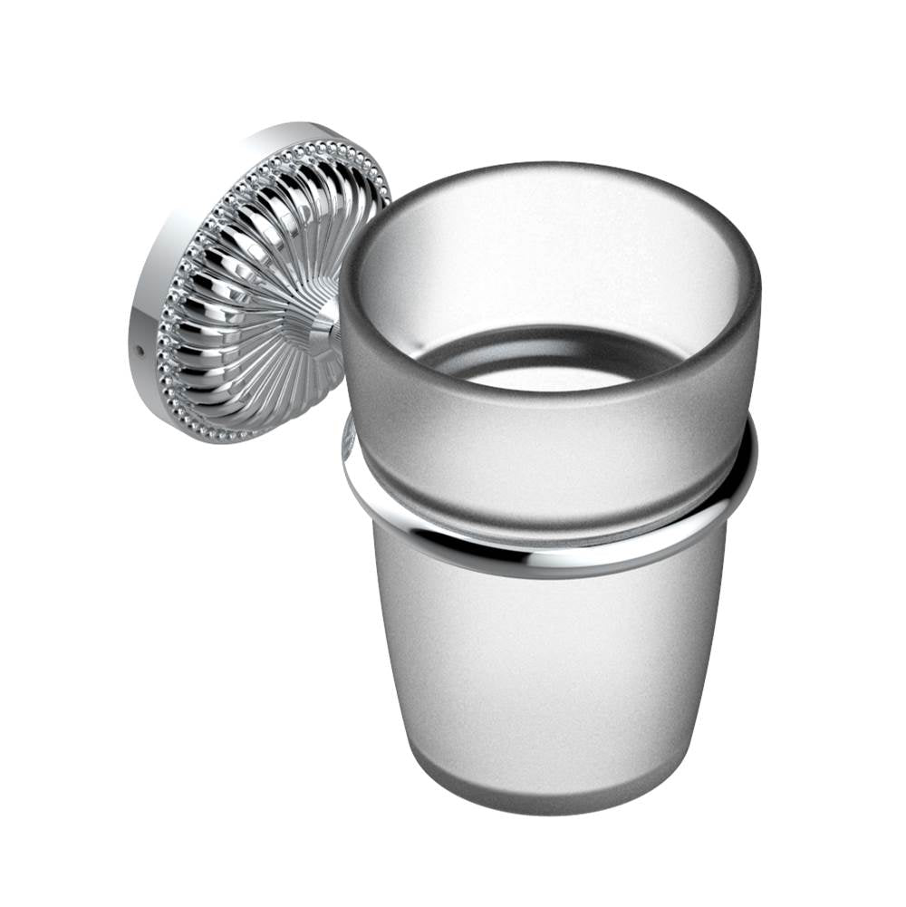 THG - Tumbler holder, wall mounted - Matt Umber PVD