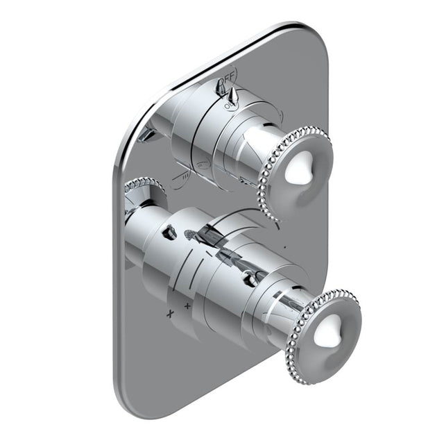 THG - Trim for thg thermostat with 2-way diverter, rough part supplied with fixing box ref. 5 500AE/US - Matt Umber PVD