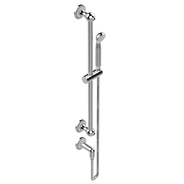 THG - Slide bar with handhsower and elbow - Matt Umber PVD