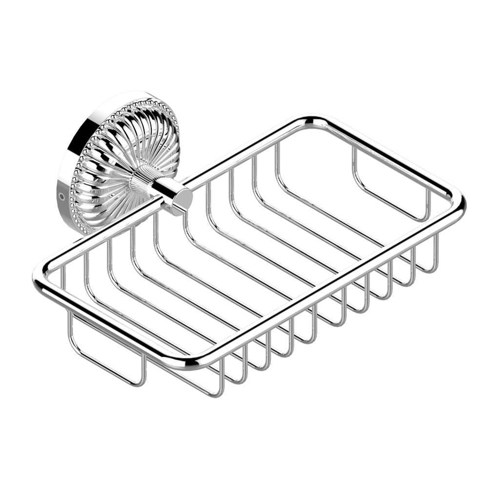 THG - Soap basket, wall mounted 6''1/4 x 3''5/8 - Matt Umber PVD