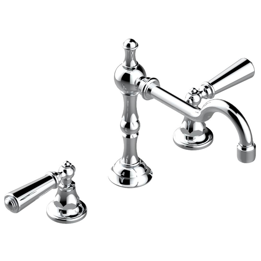 THG - Widespread lavatory set with drain - Matt Umber PVD