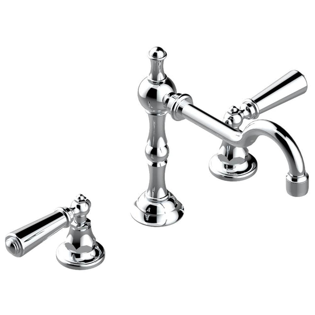 THG - Widespread lavatory set with drain - Matt Umber PVD