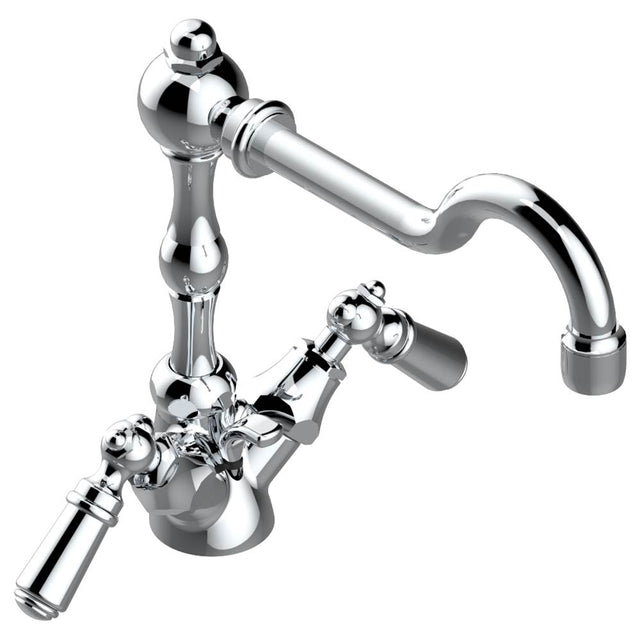 THG - Single hole lavatory set with drain - Matt Umber PVD