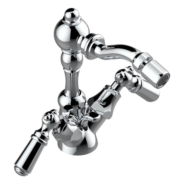THG - Single hole bidet faucet with drain - Matt Umber PVD