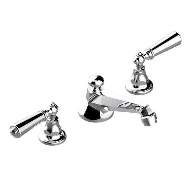THG - Widespread lavatory set with drain - Matt Umber PVD