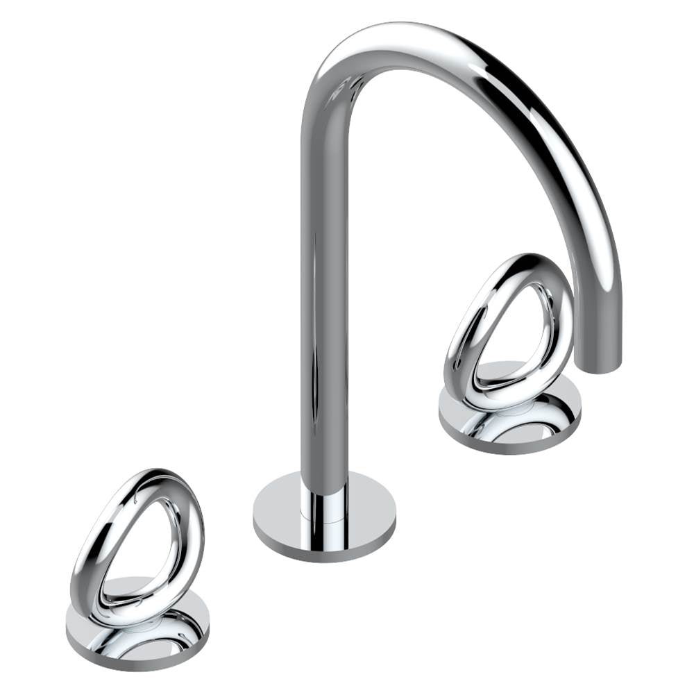 THG - Widespread lavatory set with drain - Matt Umber PVD