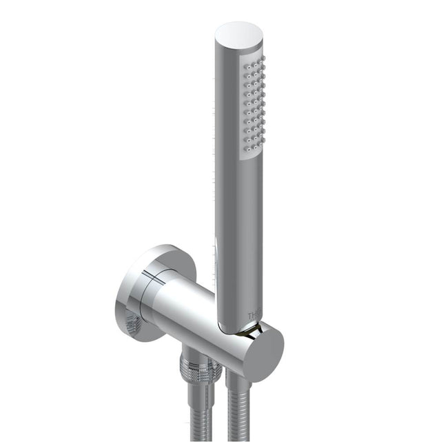 THG - Wall mounted handshower with integrated fixed hook - Matt Umber PVD
