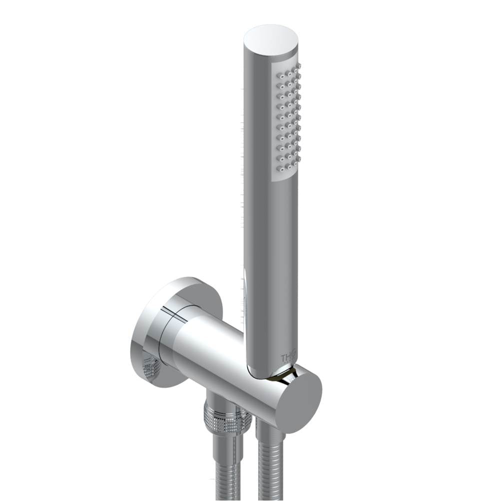 THG - Wall mounted handshower with integrated fixed hook - Matt Umber PVD