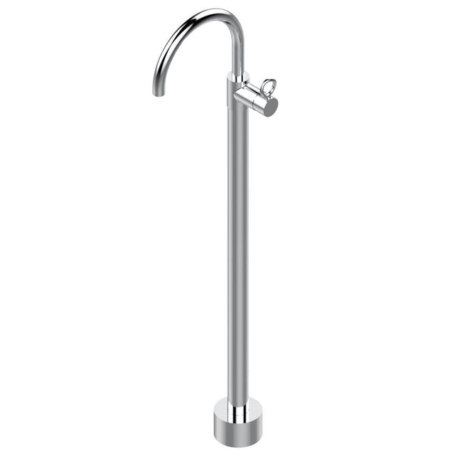 THG - Floor mounted lavatory faucet - Matt Umber PVD