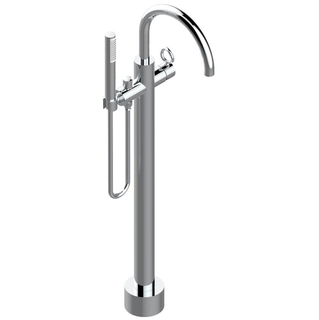 THG - Free-standing single lever bath mixer with handshower with Easyclean system - Matt Umber PVD