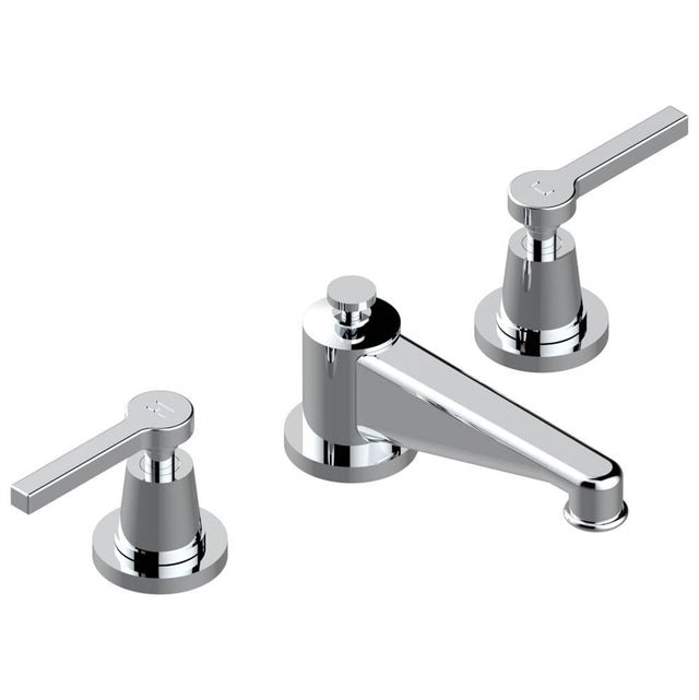 THG - Widespread lavatory set with drain - Matt Umber PVD