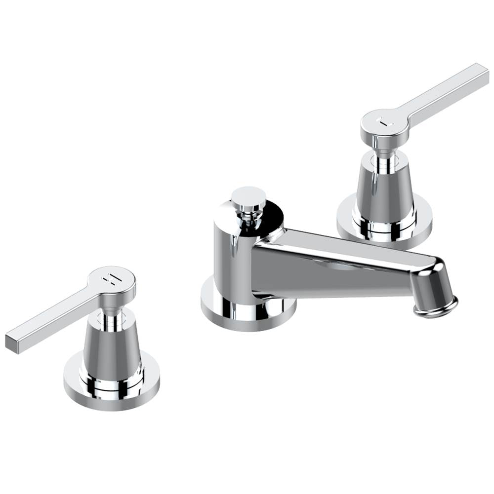 THG - Widespread lavatory set, high spout, with drain - Matt Umber PVD