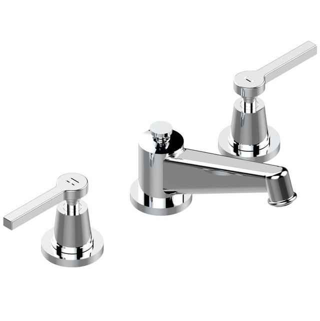THG - Widespread lavatory set, high spout, with drain - Matt Umber PVD