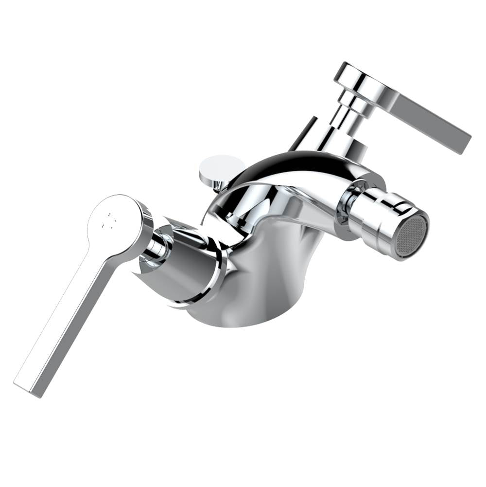 THG - Single hole bidet faucet with drain - Matt Umber PVD