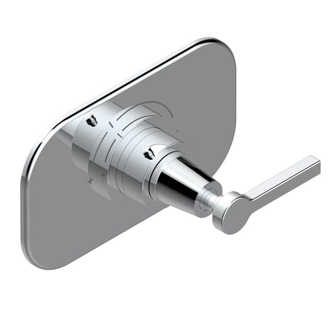 THG - Trim for THG thermostatic valve, rough part supplied with fixing box ref.5 200AE/US - Matt Umber PVD