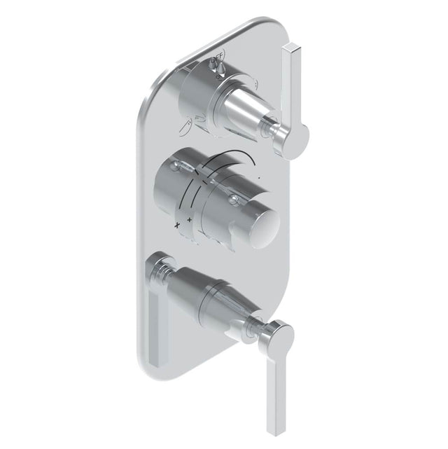 THG - Trim for thg thermostat with 2-way diverter and on/off control, rough part supplied with fixing box ref. .5 540AE/US - Matt Umber PVD