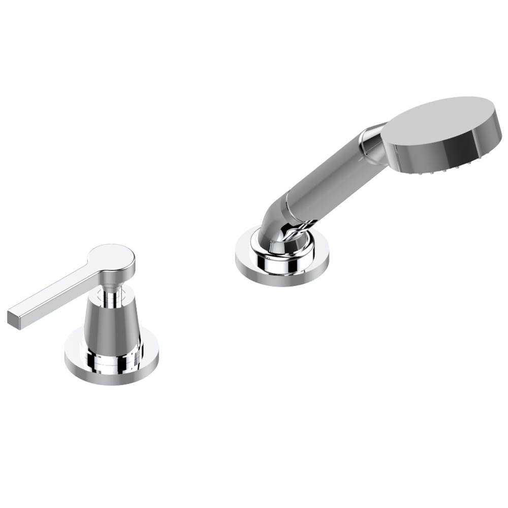 THG - Deck mounted mixer with handshower, progressive cartridge - Matt Umber PVD