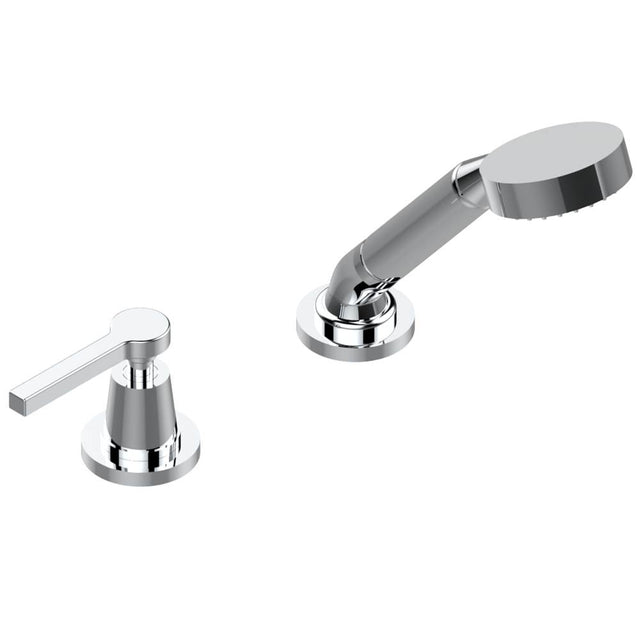 THG - Deck mounted mixer with handshower, progressive cartridge - Matt Umber PVD
