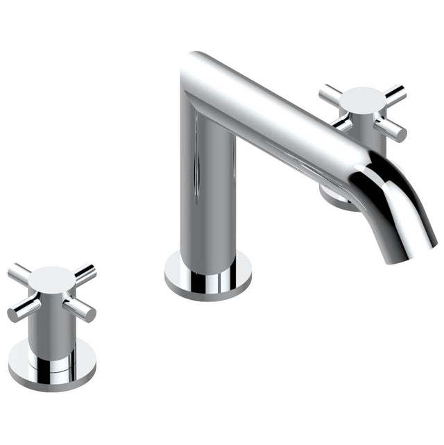 THG - Widespread lavatory set with drain - Matt Umber PVD