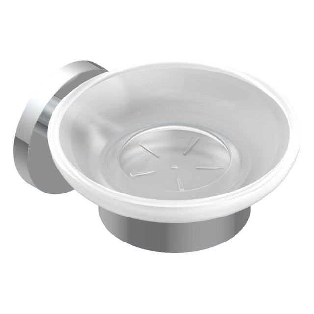 THG - Glass soap dish, wall mounted - Matt Umber PVD