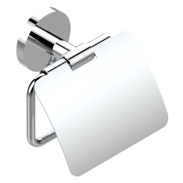 THG - Toilet paper holder, single mount with cover - Matt Umber PVD