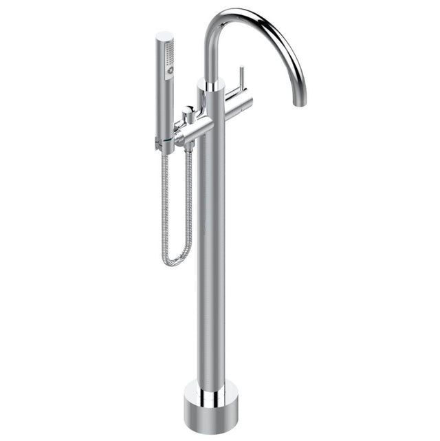 THG - Free-standing single lever bath mixer with handshower with Easyclean system - Matt Umber PVD