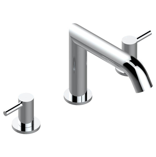 THG - Widespread lavatory set with drain - Matt Umber PVD