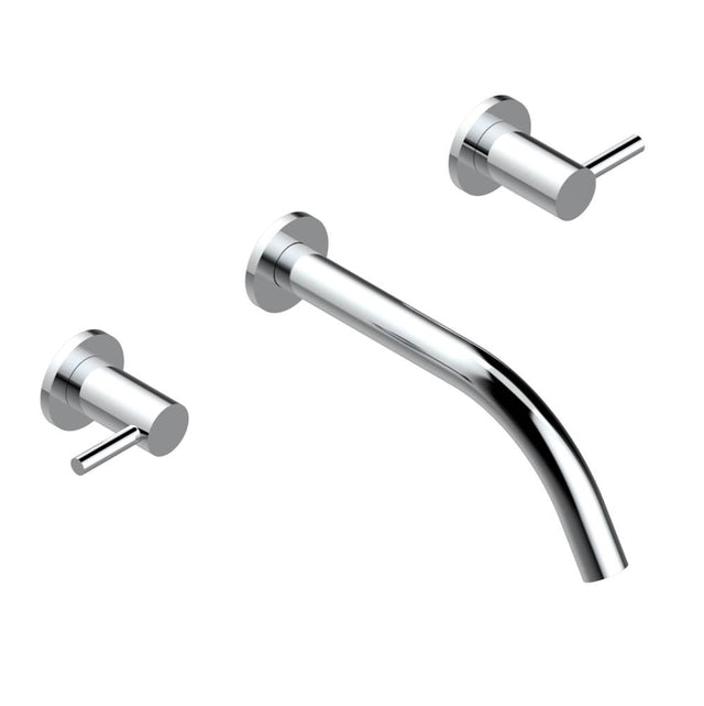 THG - Trim for wall mounted 3-hole lavatory set only - Matt Umber PVD