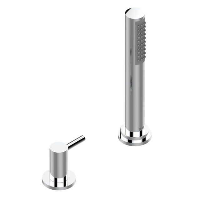 THG - Deck mounted mixer with handshower, progressive cartridge - Matt Umber PVD