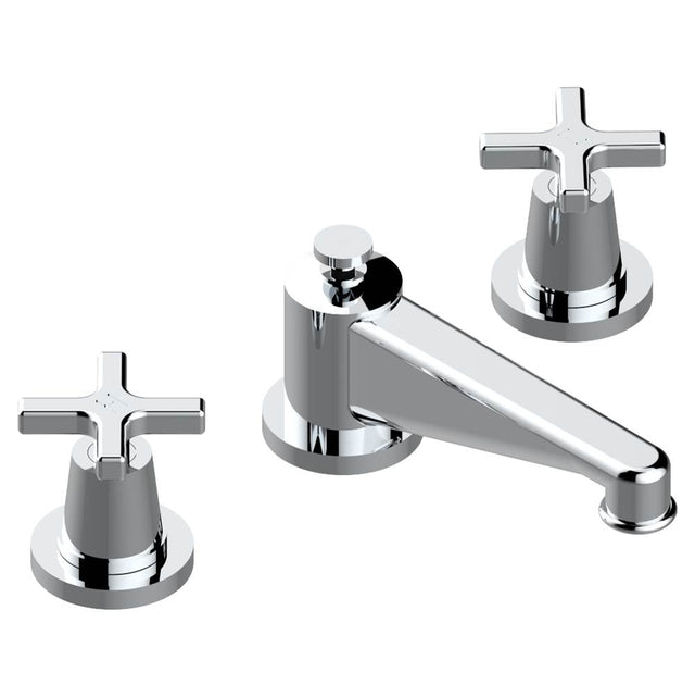 THG - Widespread lavatory set with drain - Matt Umber PVD