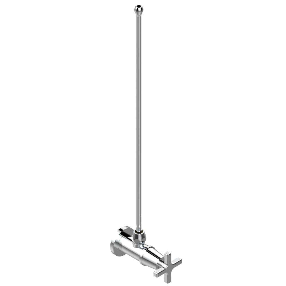 THG - Angle supply valve with 3/8'' adaptor set - Gold Polished