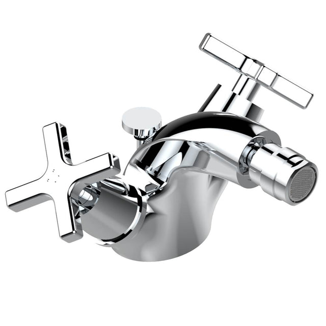 THG - Single hole bidet faucet with drain - Matt Umber PVD