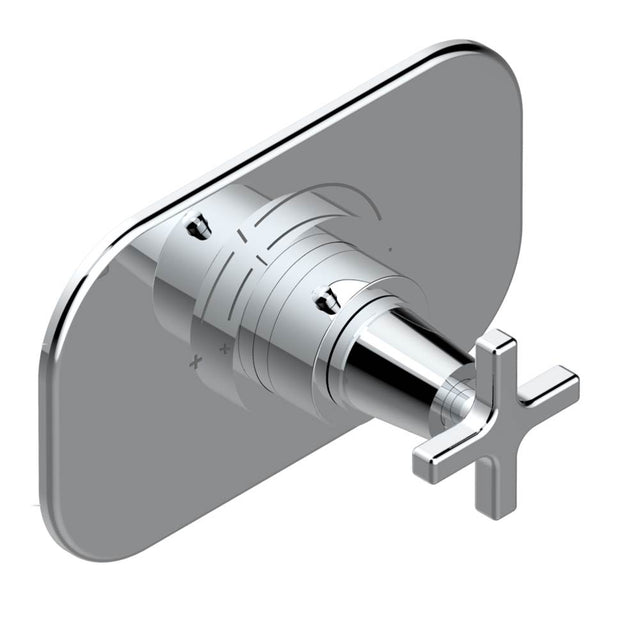 THG - Trim for THG thermostatic valve, rough part supplied with fixing box ref.5 200AE/US - Matt Umber PVD